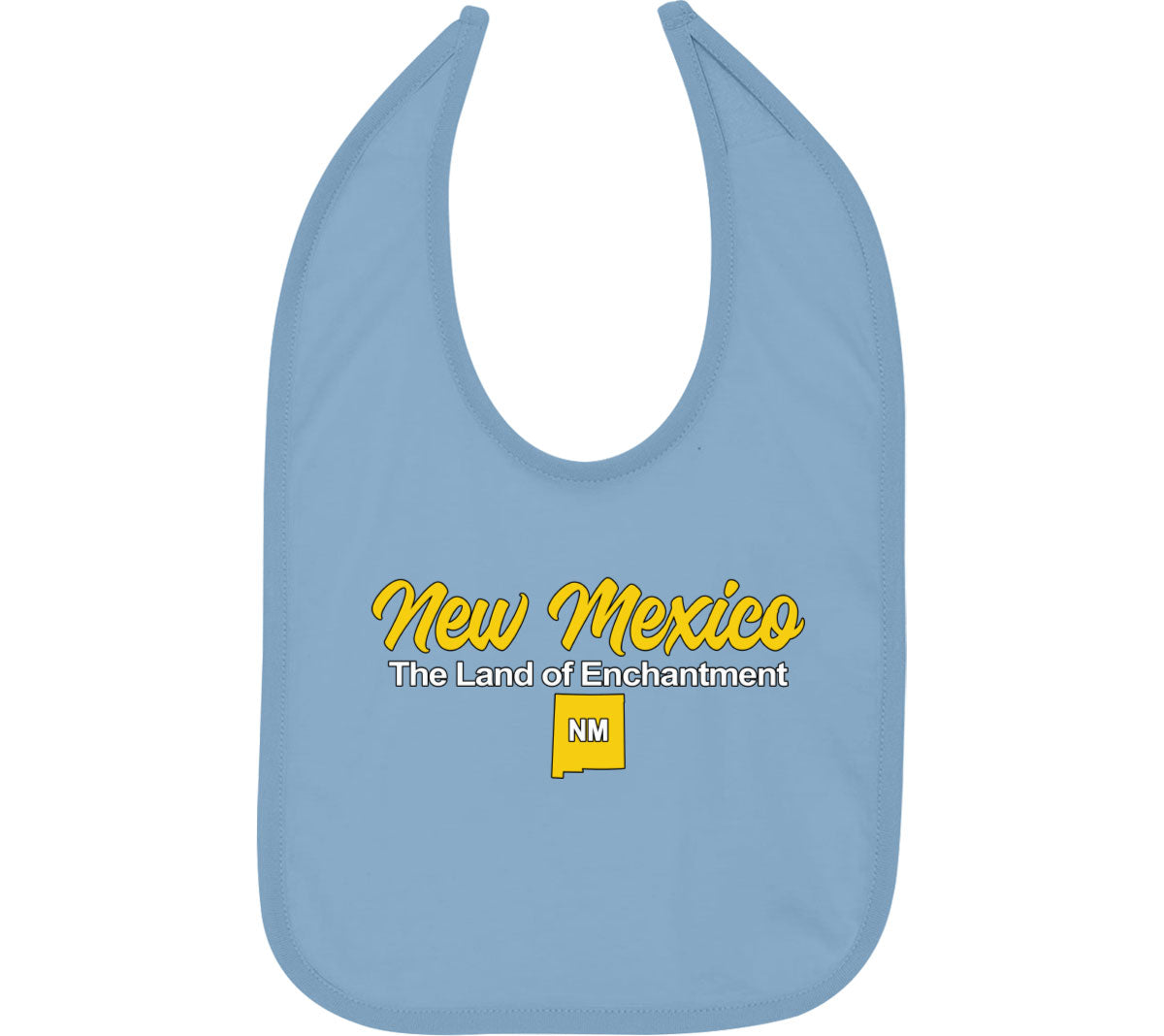 New Mexico The Land Of Enchantment Baby Bib