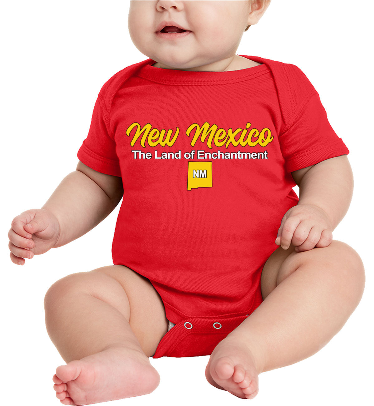 New Mexico The Land Of Enchantment Baby Onesie