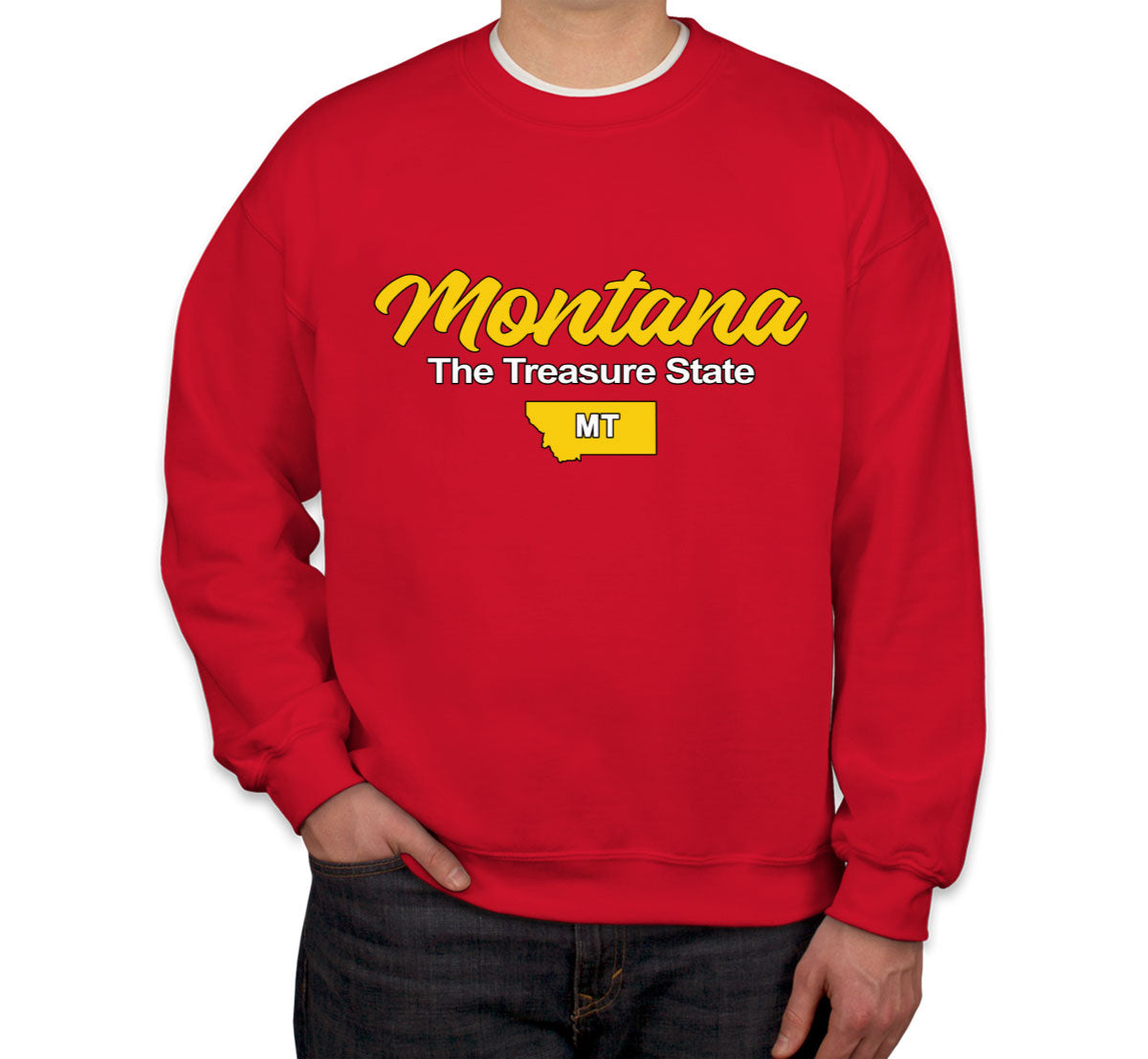 Montana The Treasure State Unisex Sweatshirt