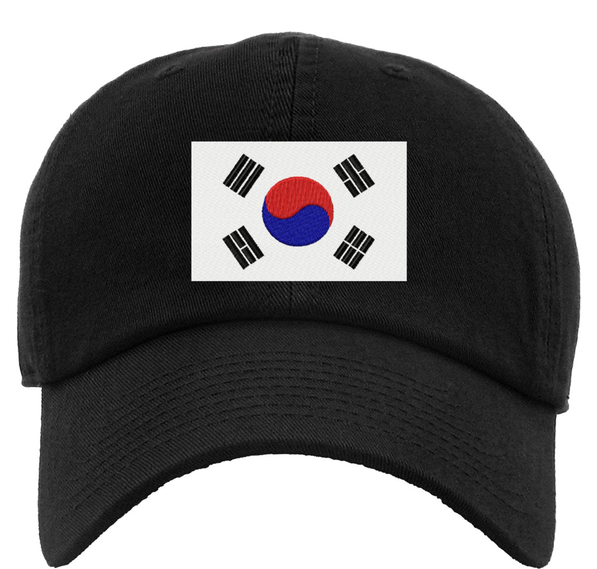 South Korea Flag Premium Baseball Cap