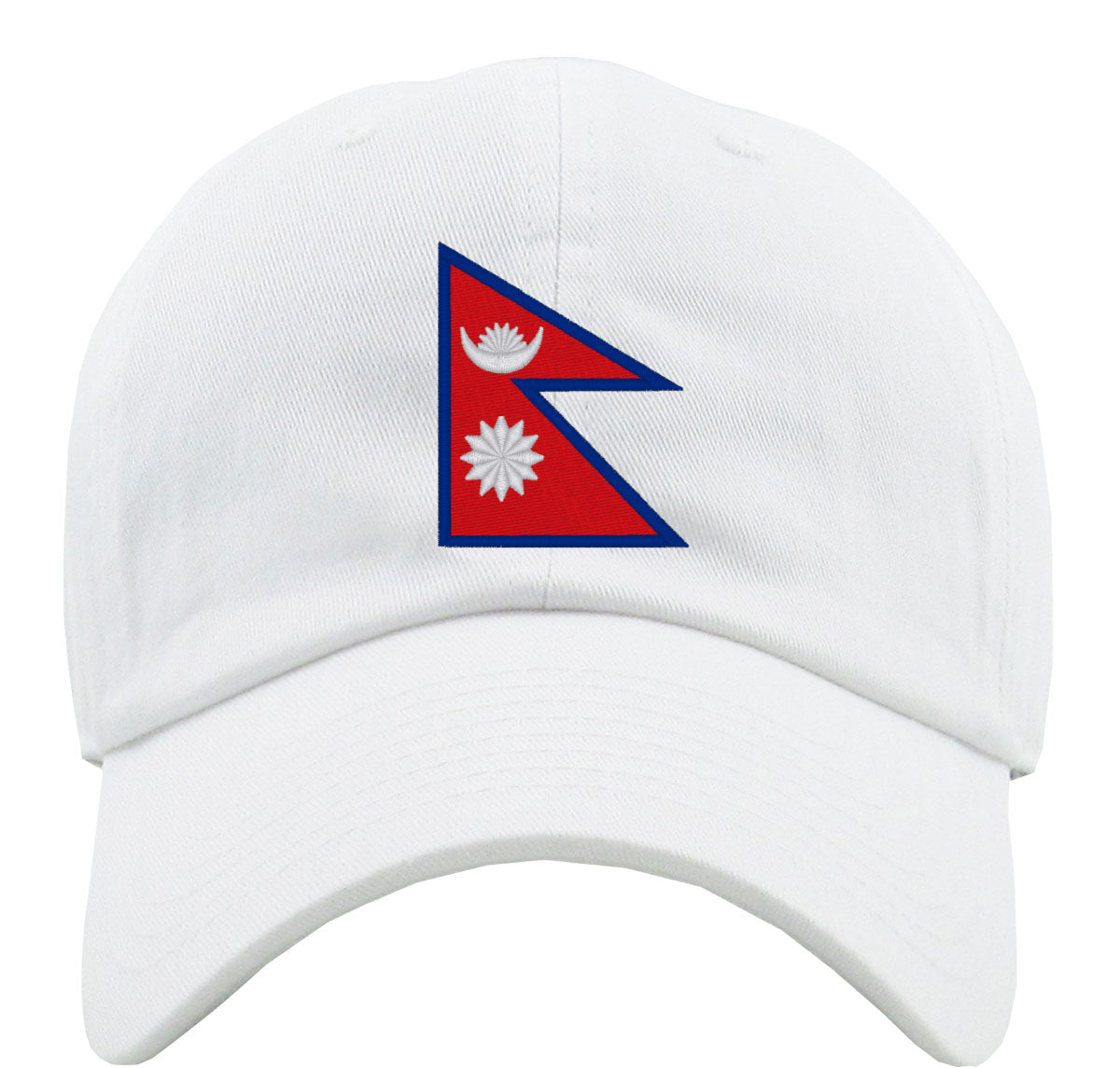Nepal Flag Premium Baseball Cap