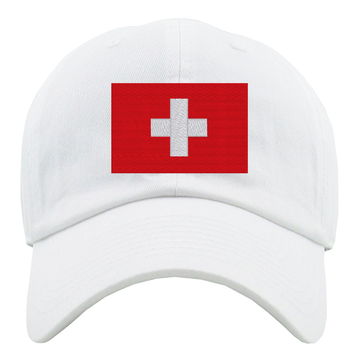 Switzerland Flag Premium Baseball Cap