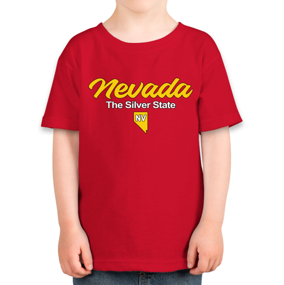 Nevada The Silver State Toddler T-shirt