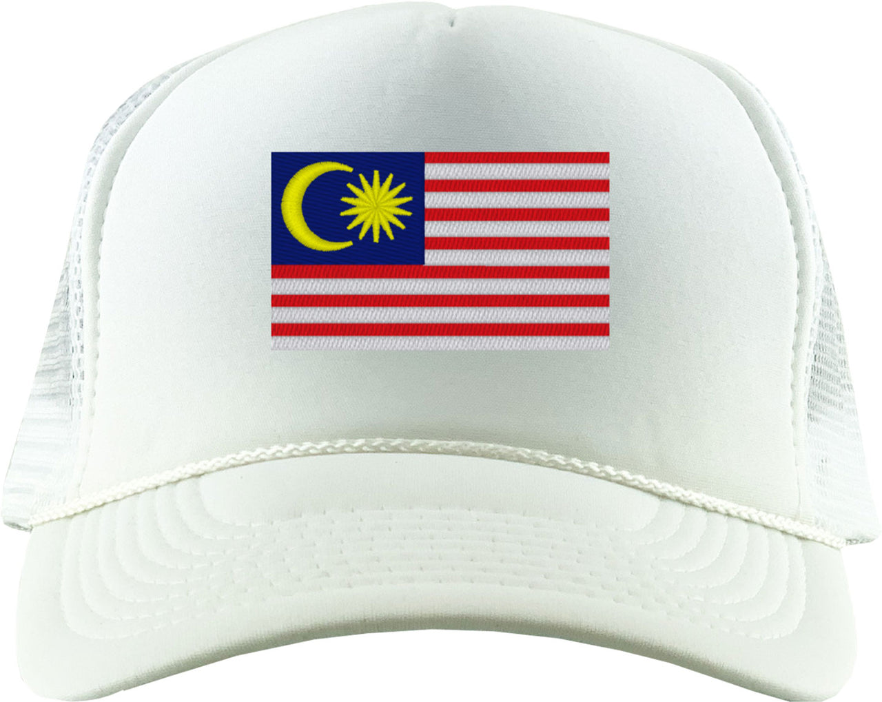 Malaysia Flag Foam Trucker Hat