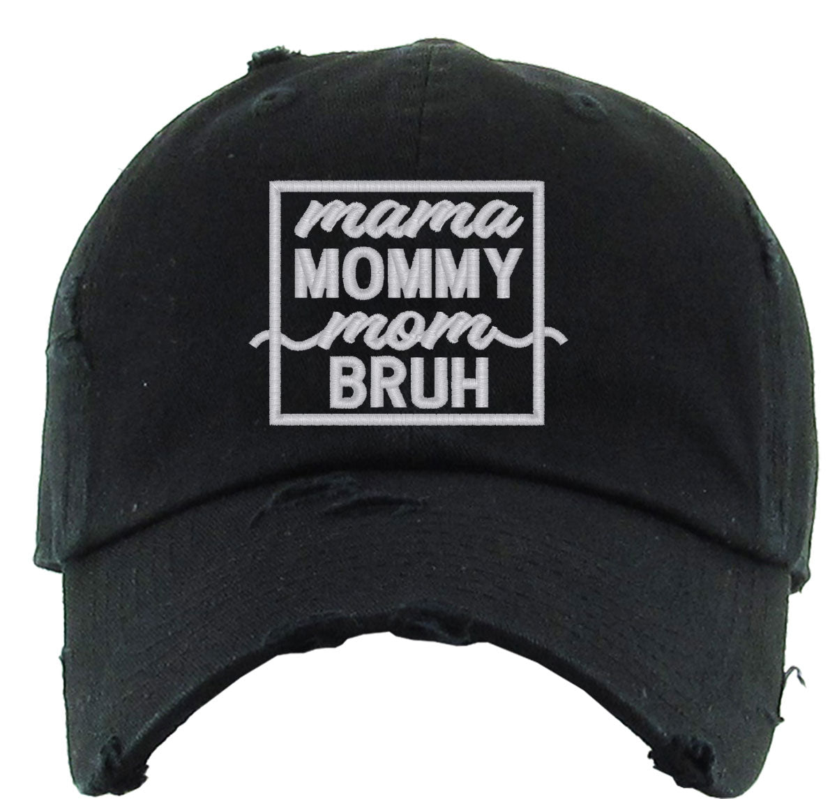 Mama Mommy Mom Bruh Mother's Day Vintage Baseball Cap