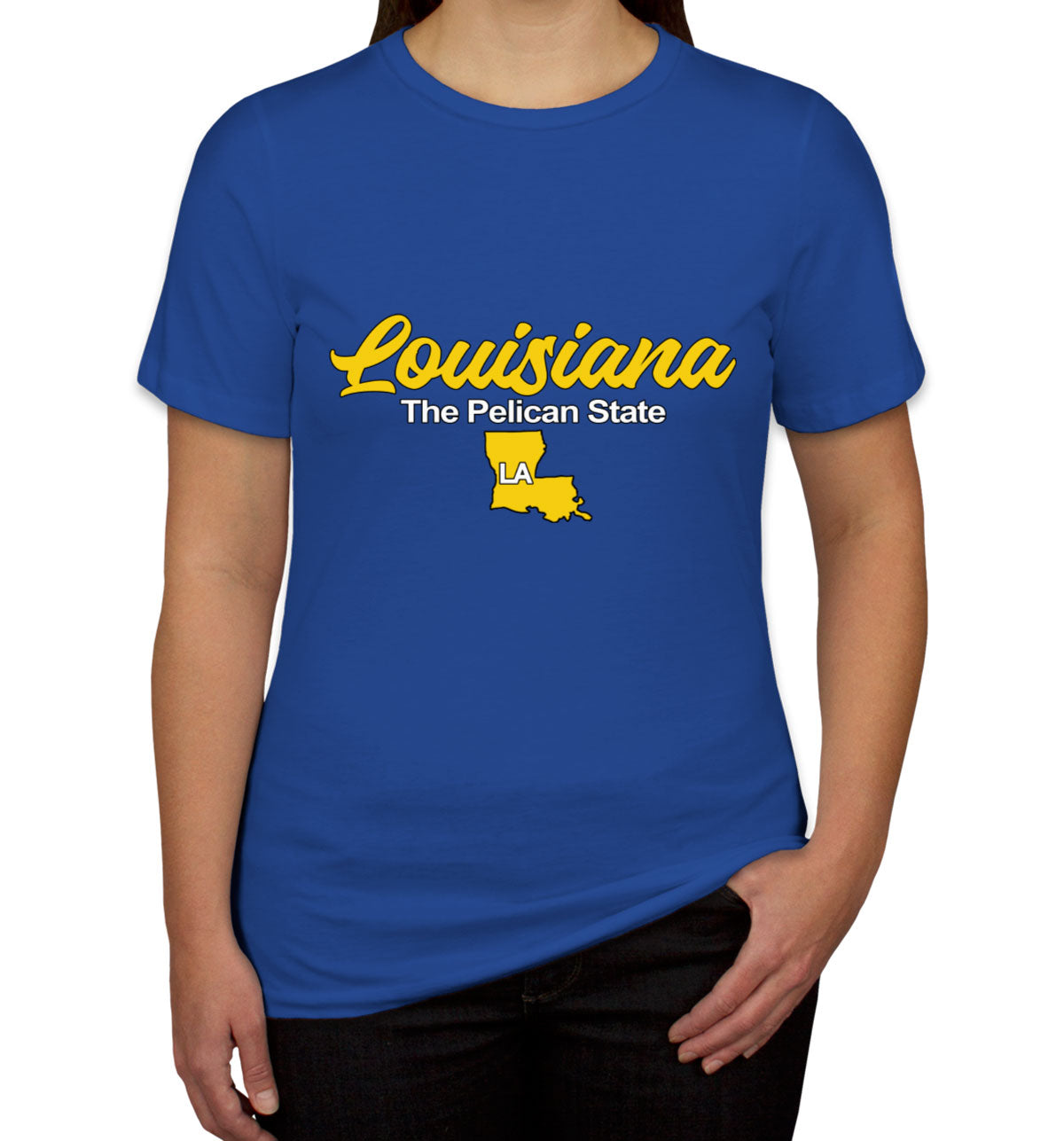 Louisiana The Pelican State Women's T-shirt