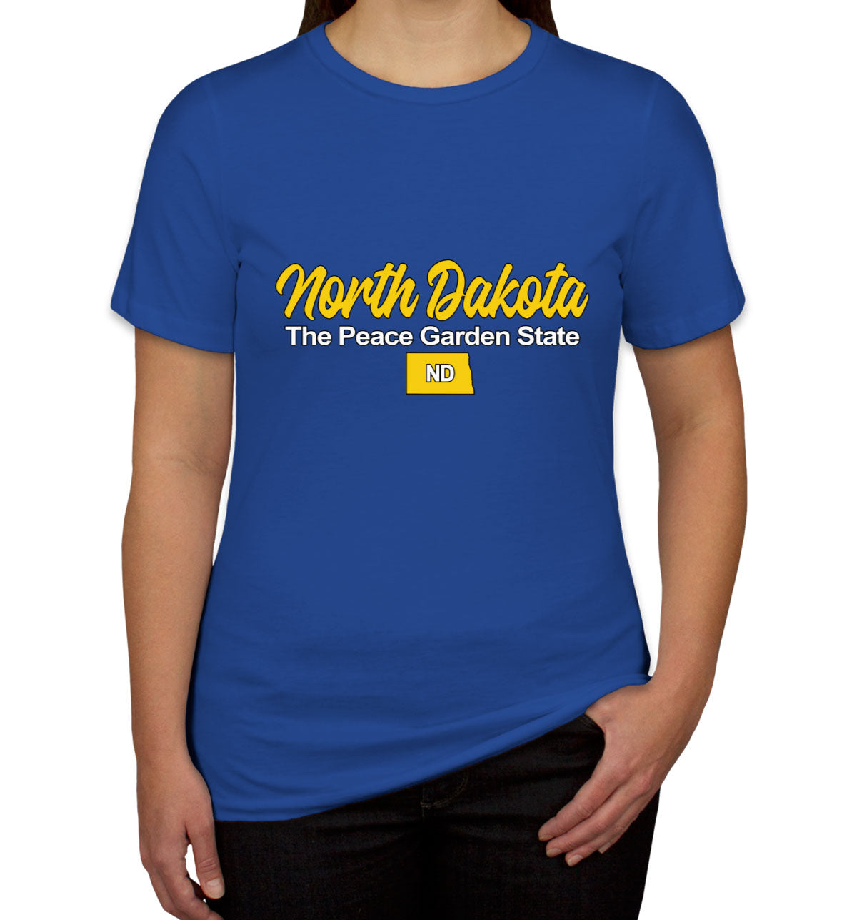 North Dakota The Peace Garden State Women's T-shirt
