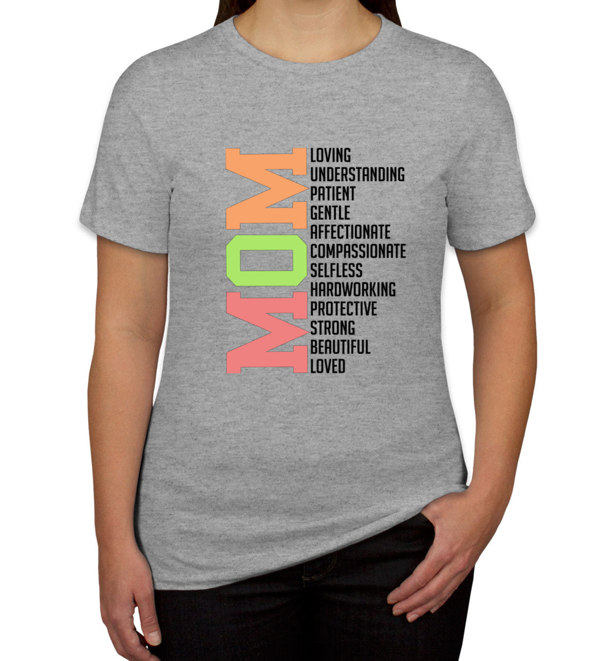 All Words About Mom Mother's Day Women's T-shirt