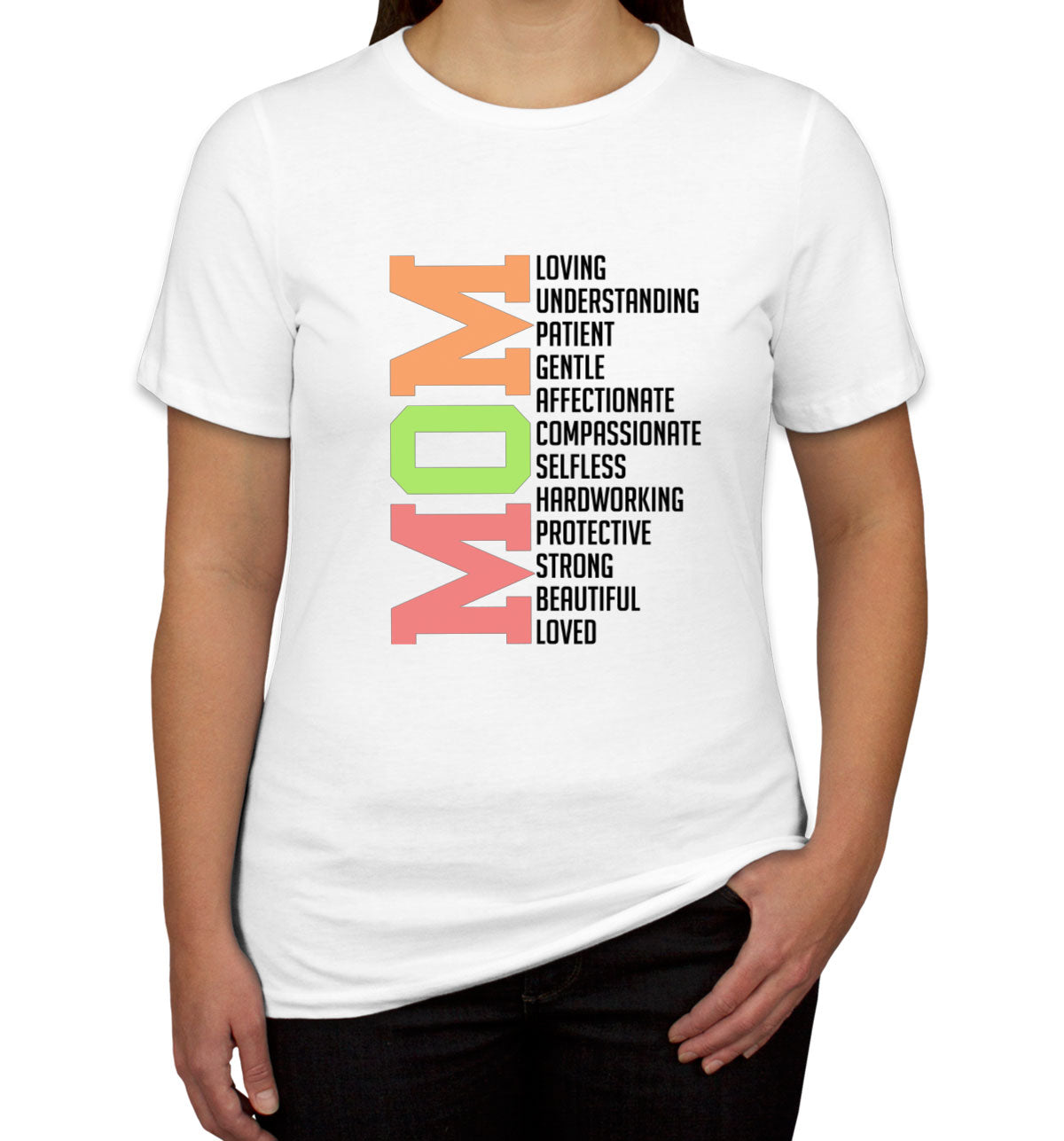 All Words About Mom Mother's Day Women's T-shirt