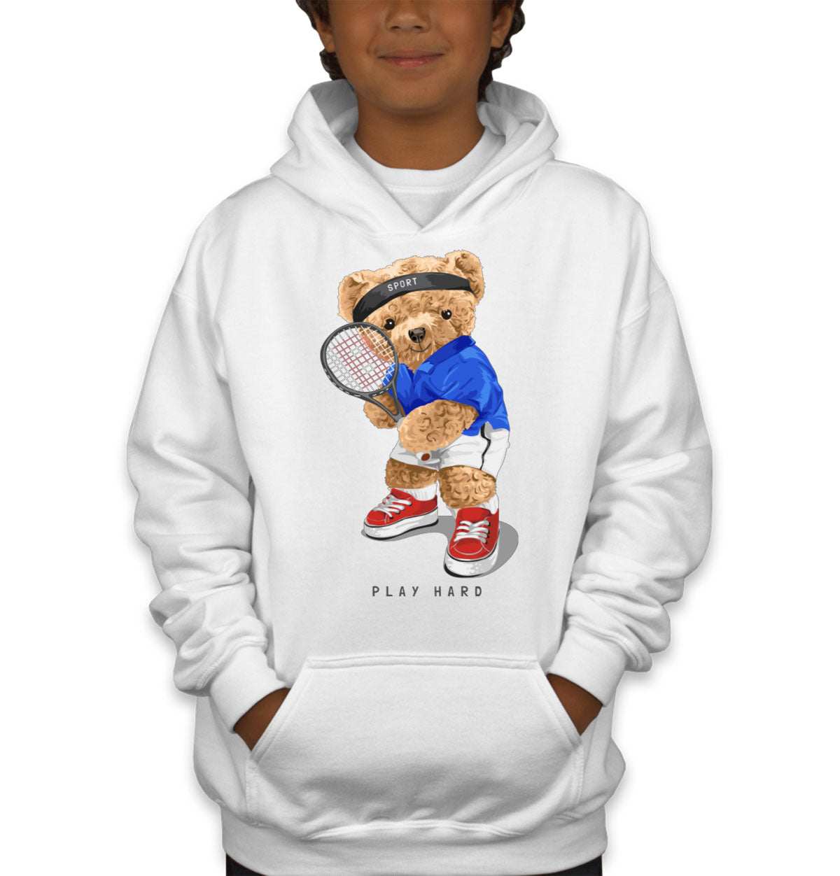 Youth teddy hot sale bear hoodie