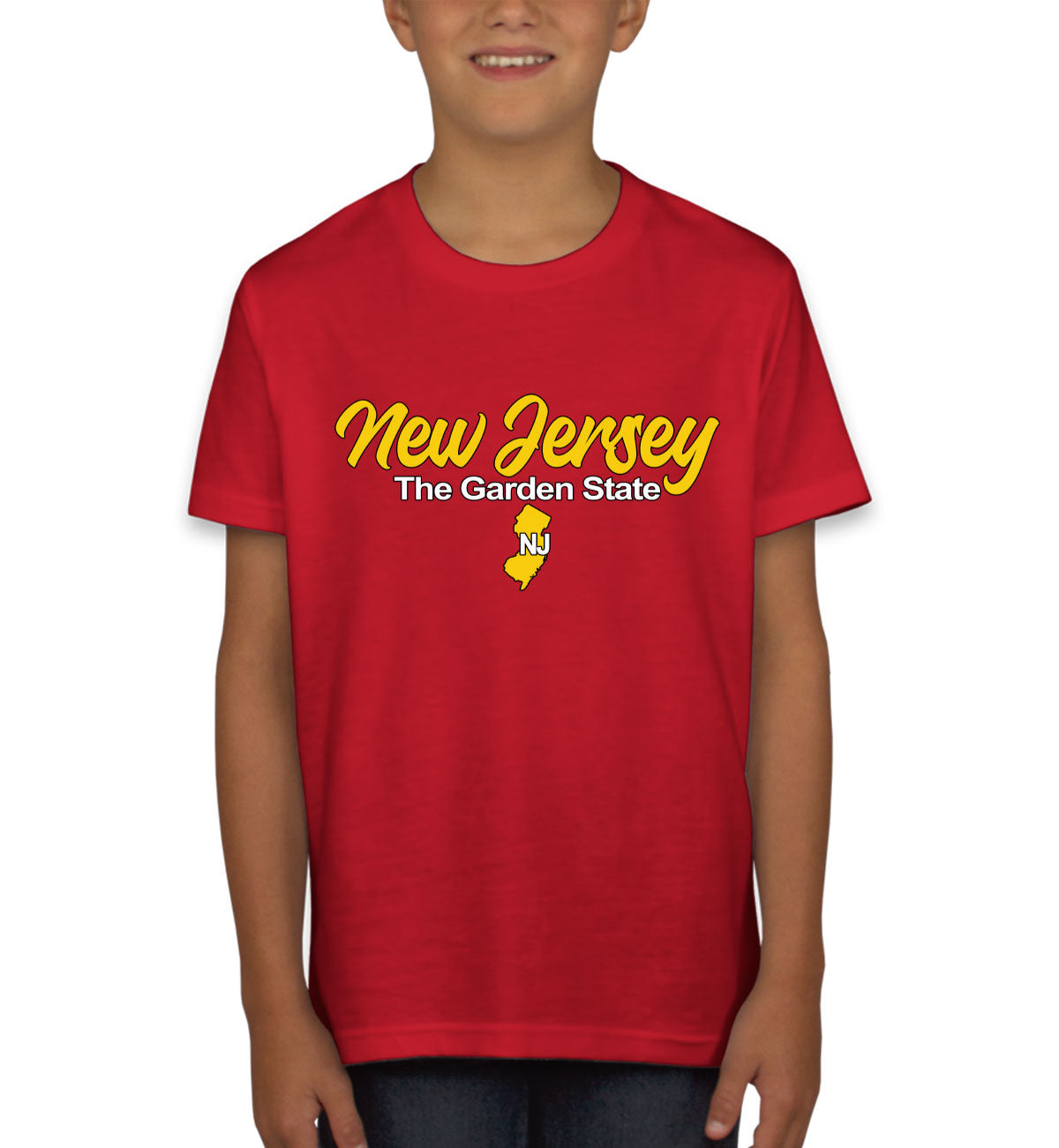 New Jersey The Garden State Youth T-shirt