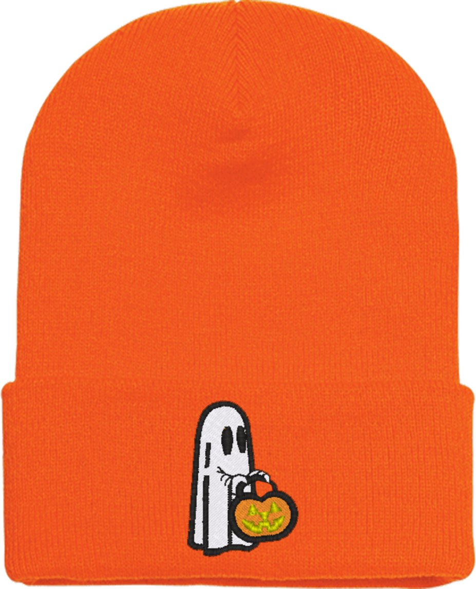 Cute Spooky Ghost Knit Beanie