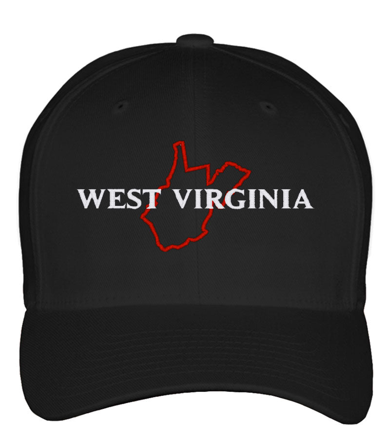 West Virginia Fitted Baseball Cap