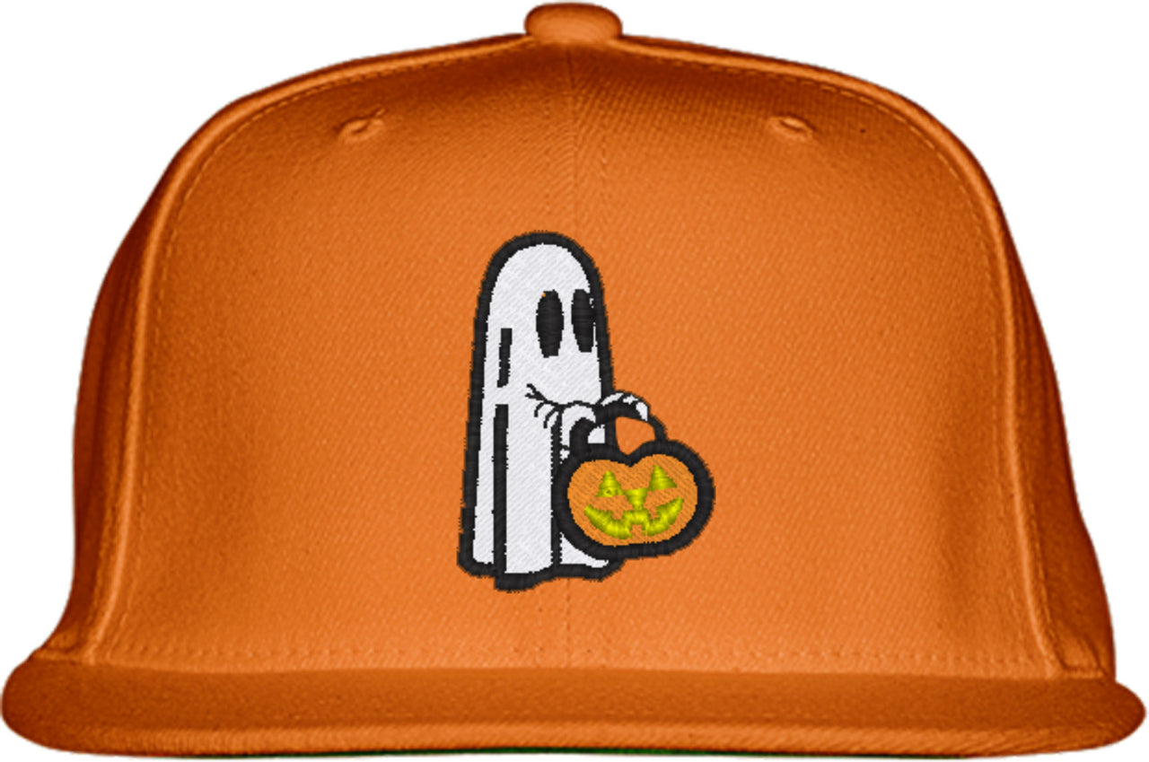 Cute Spooky Ghost Snapback Hat