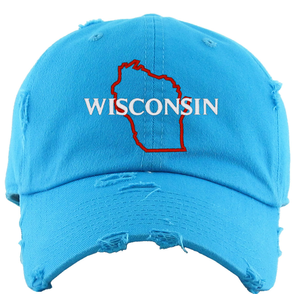 Wisconsin Vintage Baseball Cap