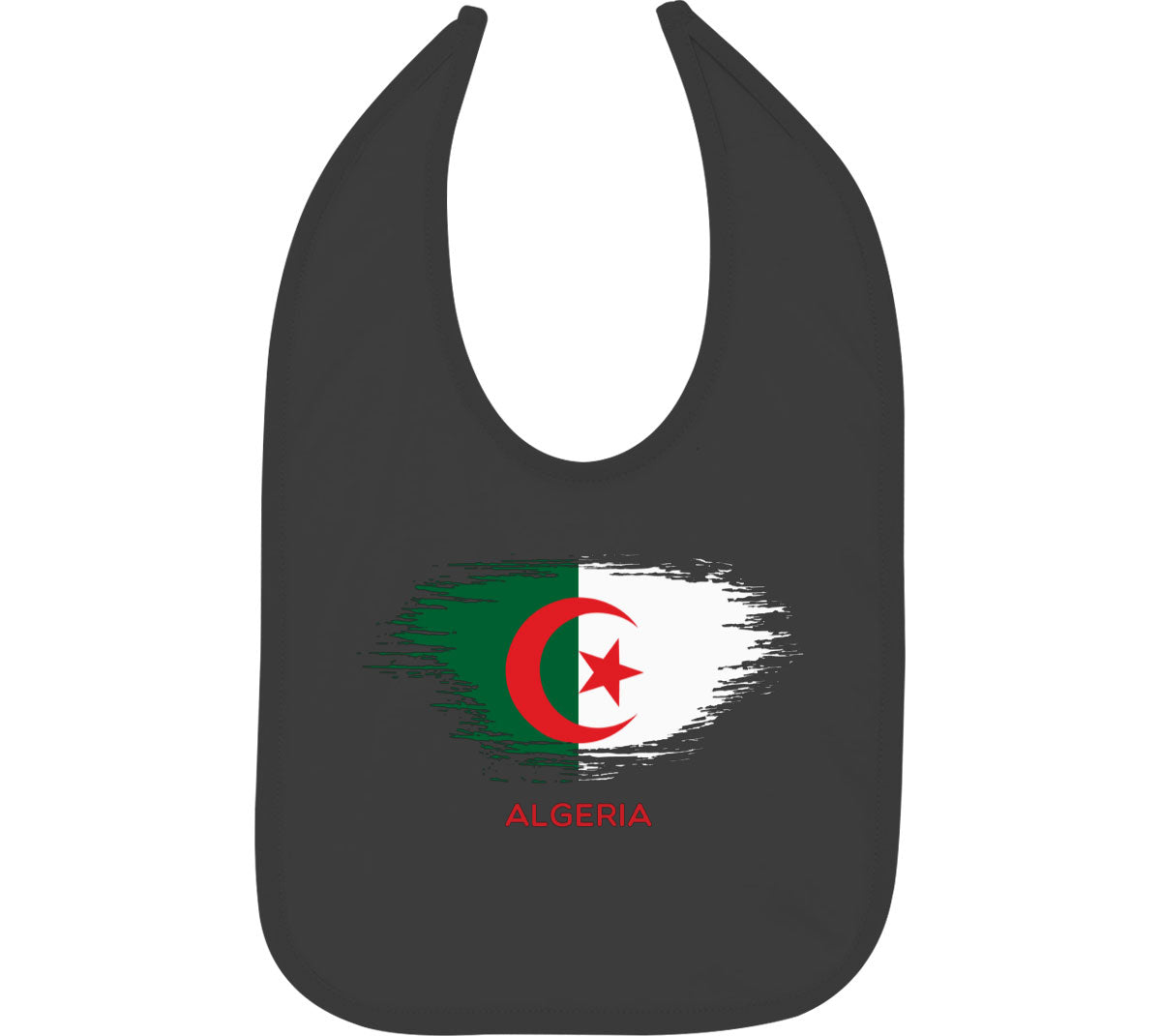 Algeria Flag Baby Bib