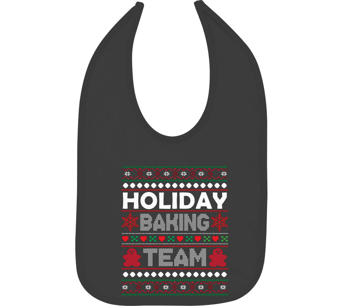 Holiday Baking Team Baby Bib