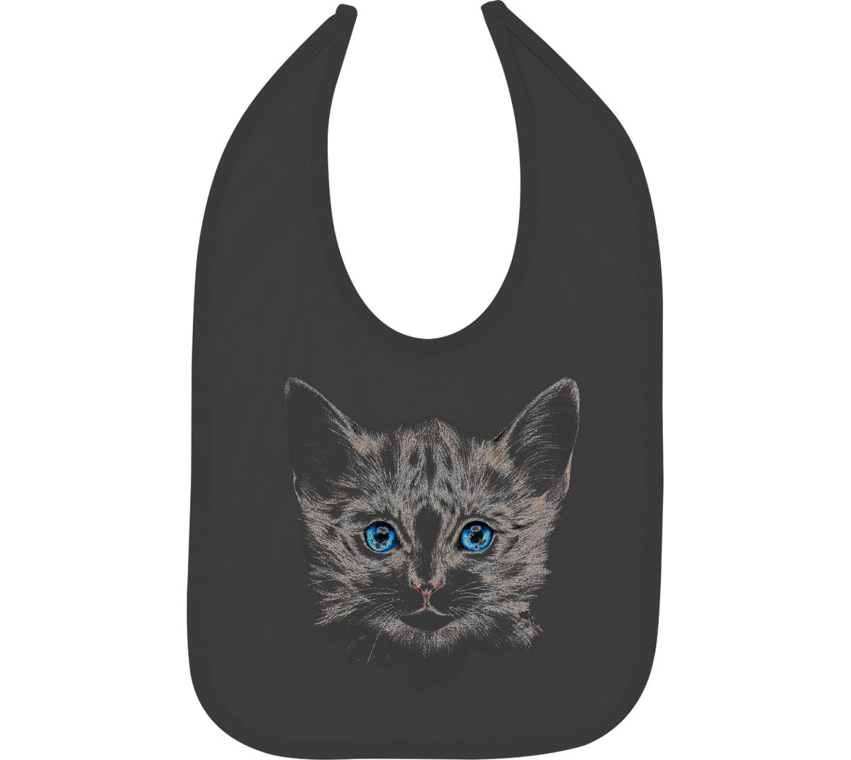 Cute Cat Face  Baby Bib