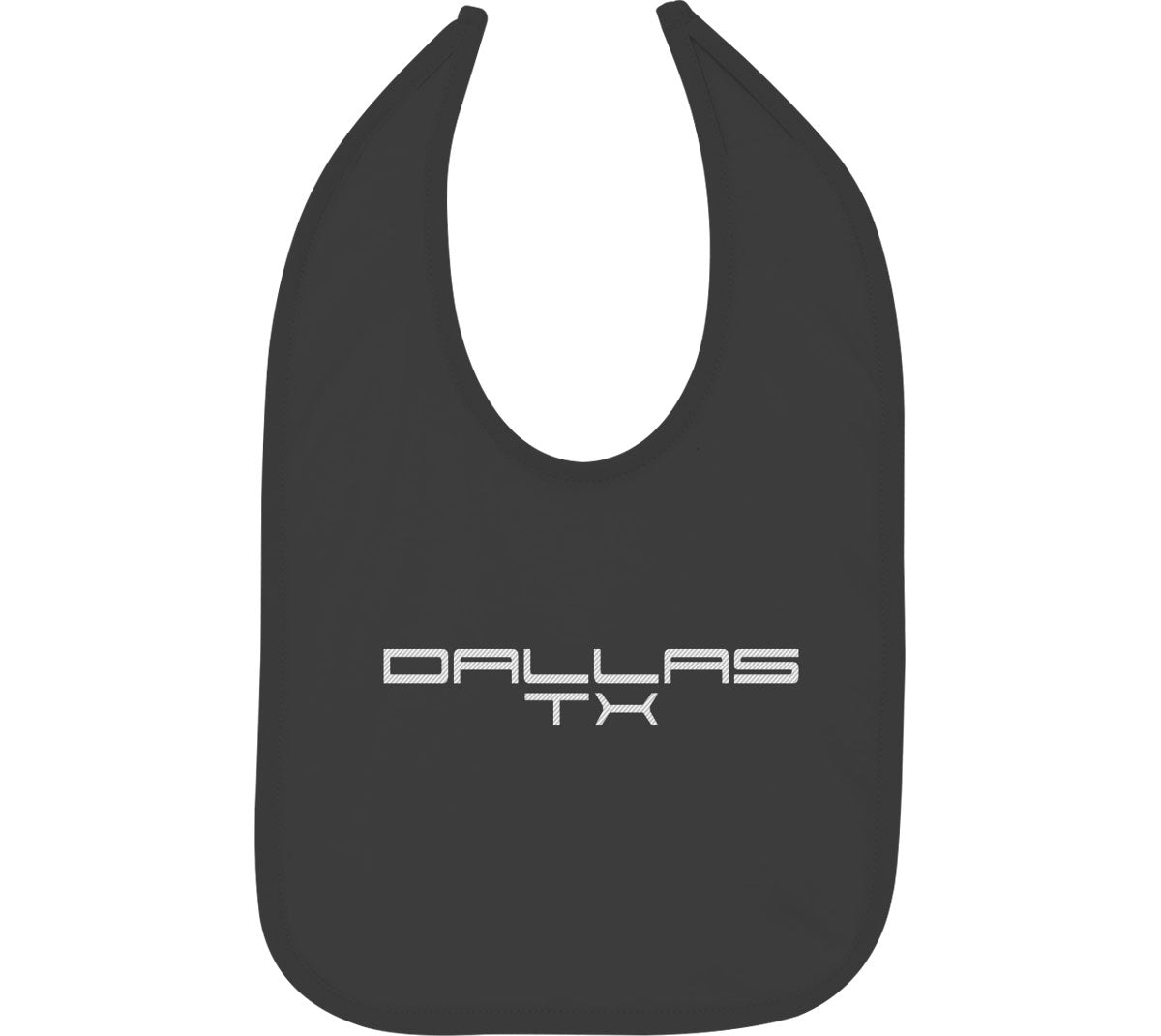 Dallas Texas Baby Bib