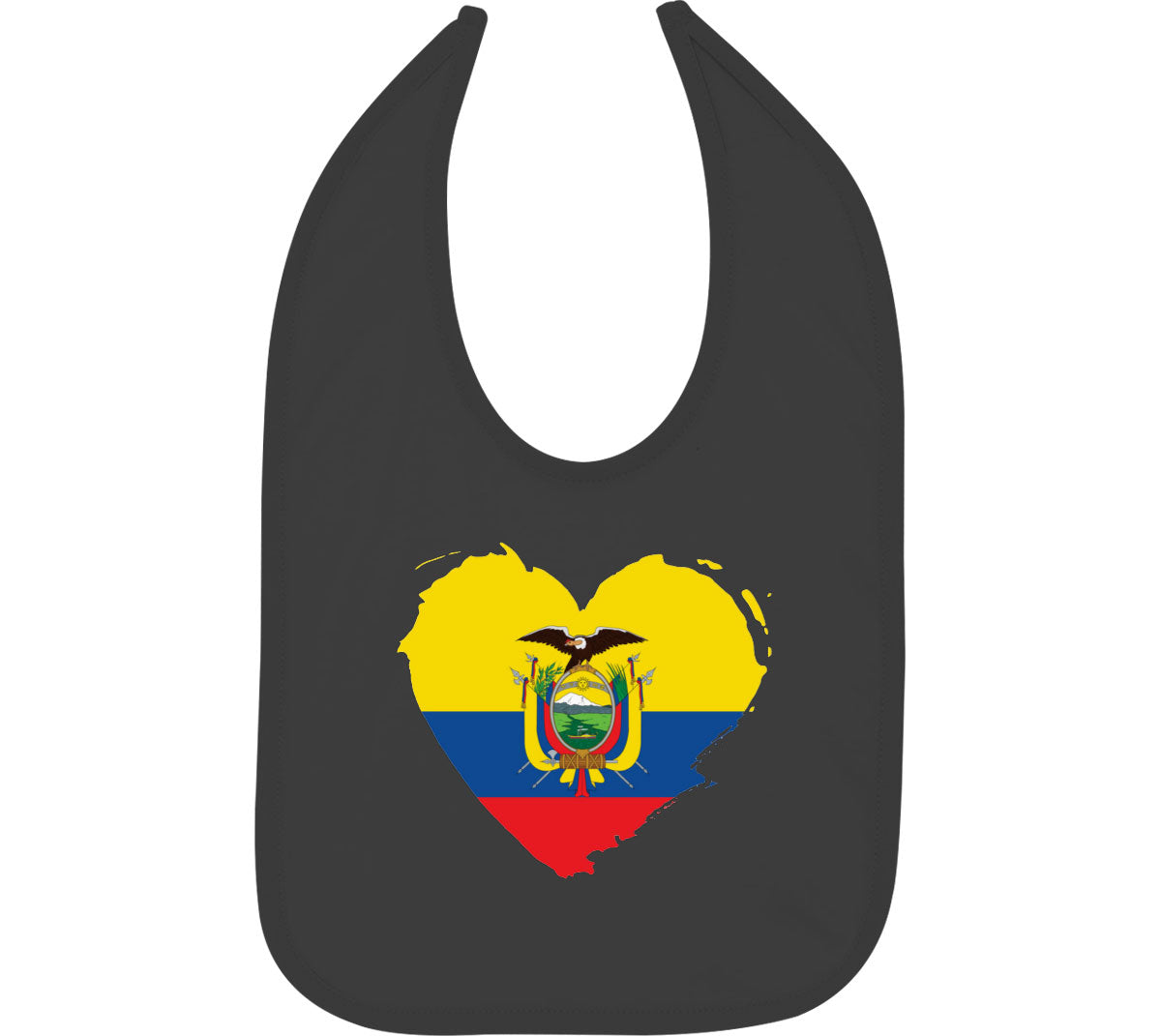 Ecuador Flag Baby Bib