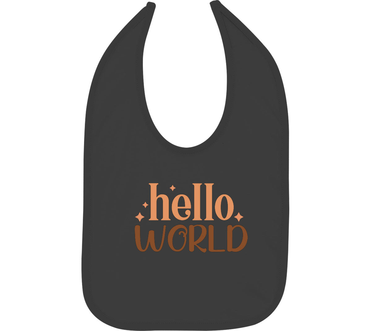 Hello World Baby Bib