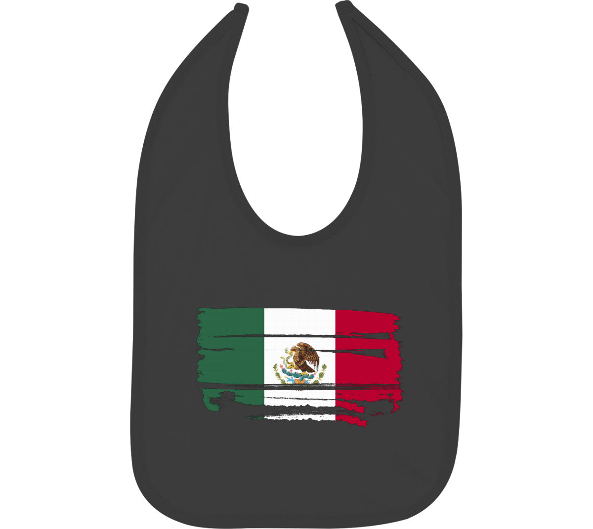 Mexico Flag Baby Bib