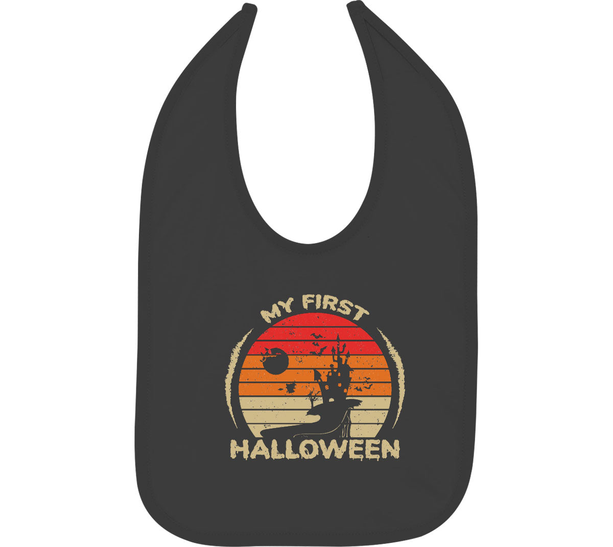 My First Halloween Baby Bib