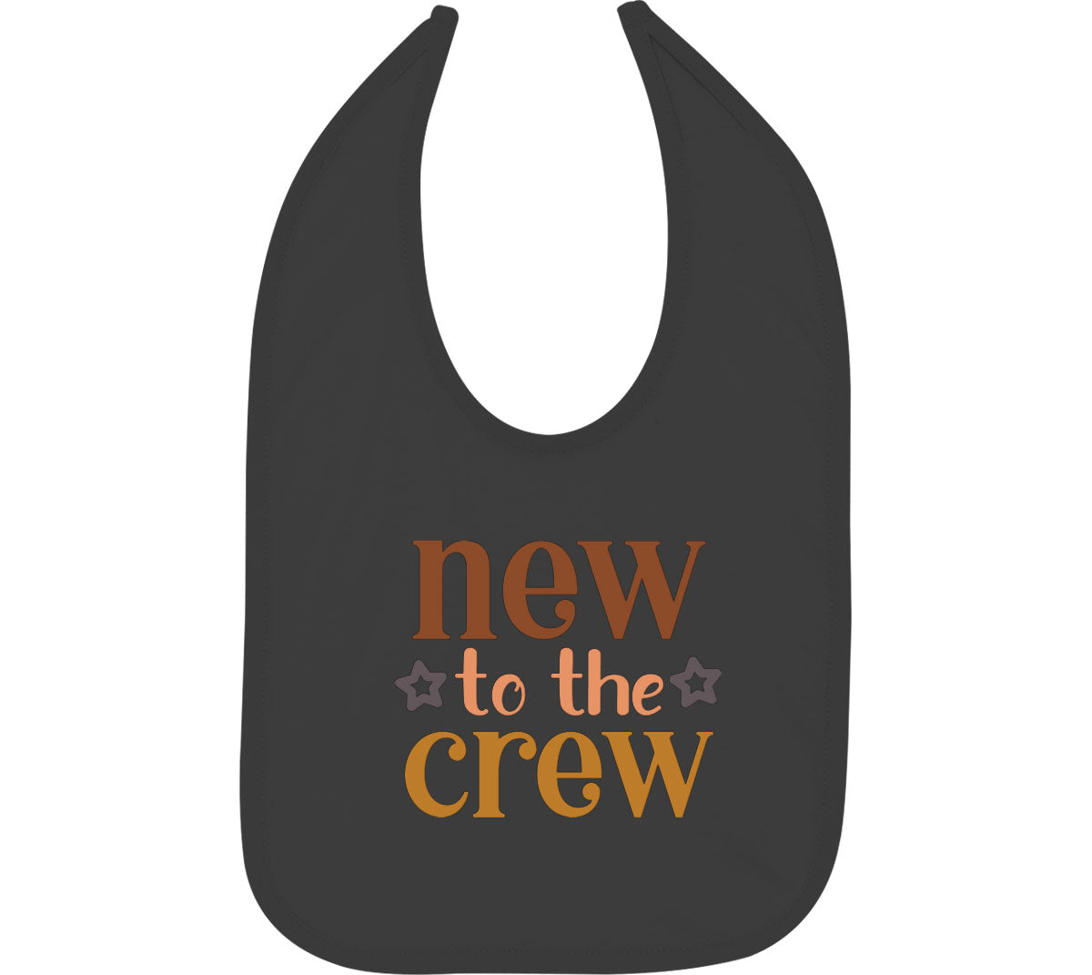 New To The Crew Baby Bib