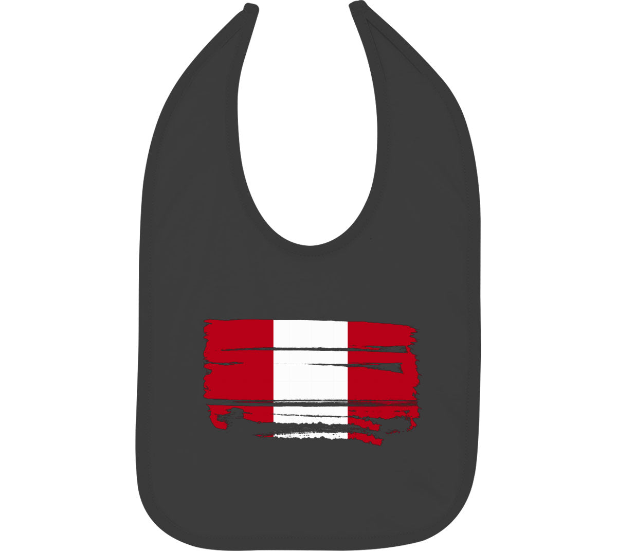 Peru Flag Baby Bib