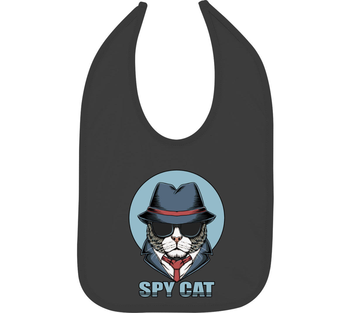 Spy Cat Baby Bib