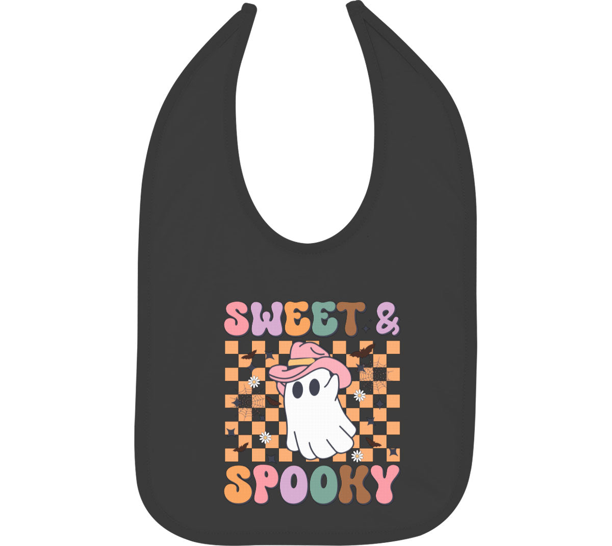 Sweet And Spooky Halloween Baby Bib