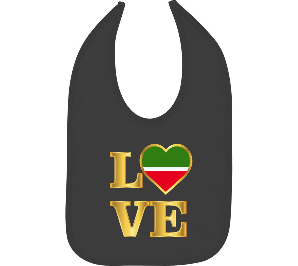 Tatarstan Love Baby Bib