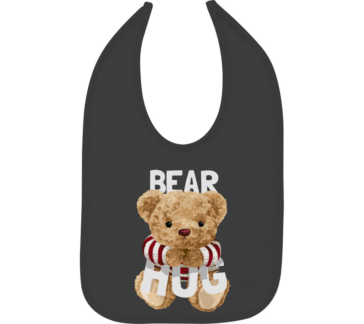 Teddy Bear Hug Baby Bib