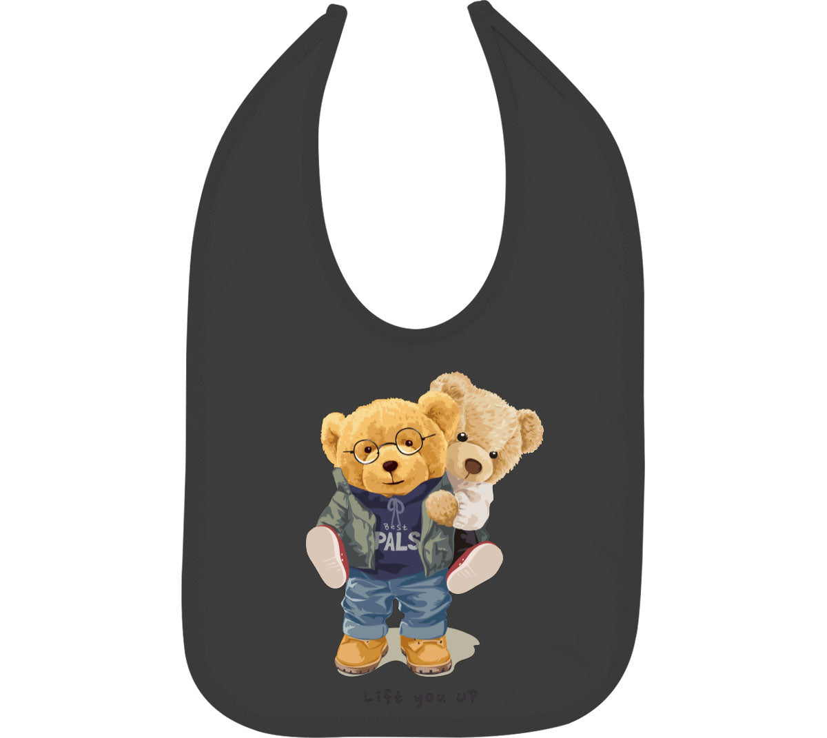 Teddy Bear Lift Baby Bib