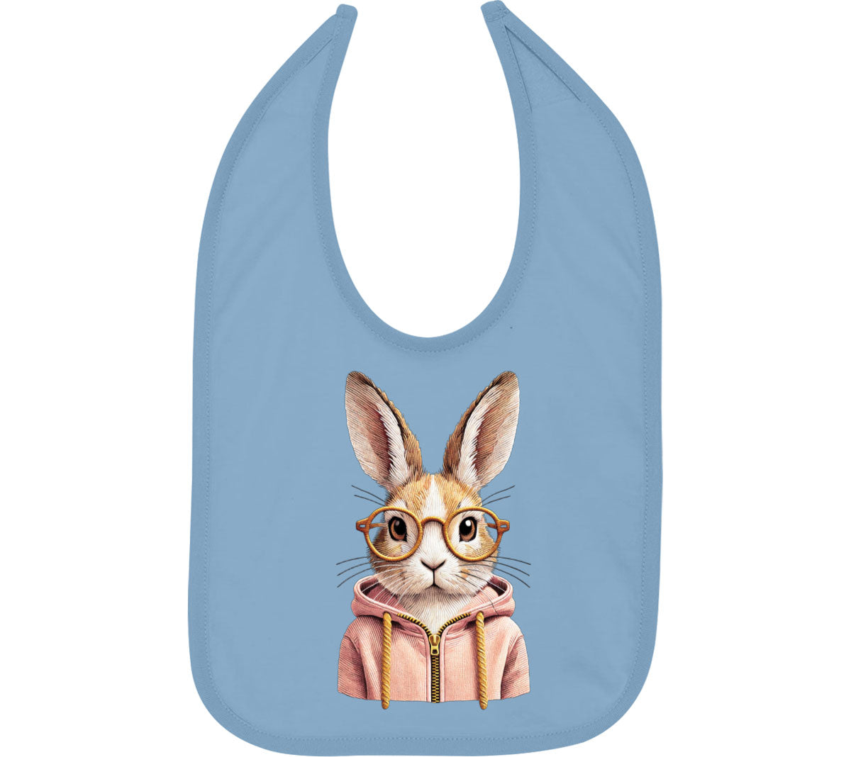 Cute Bunny Baby Bib