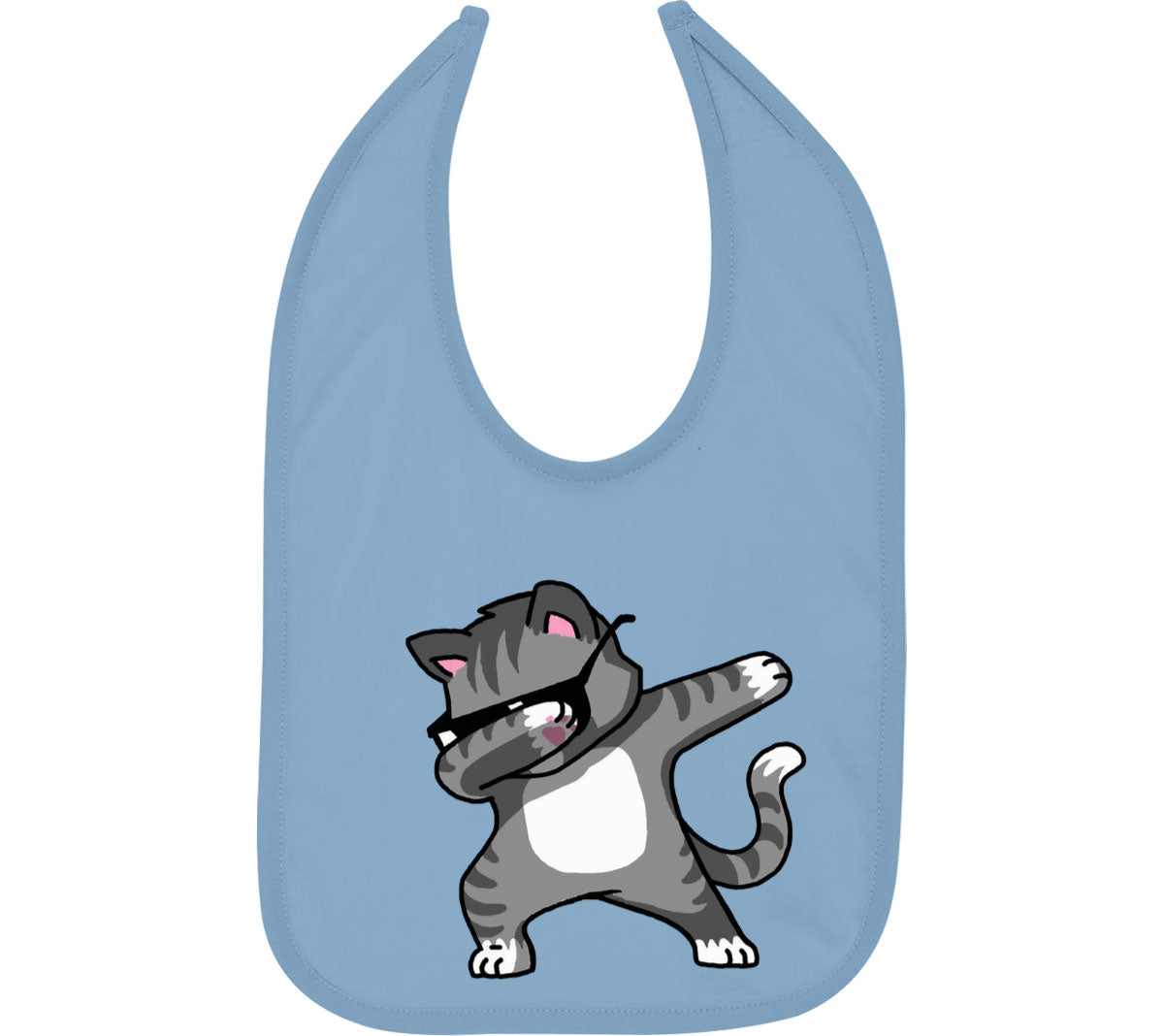 Dabbing Cat Baby Bib