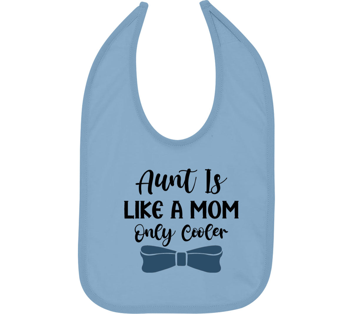 Aunt Is Like A Mom Only Cooler Baby Bib