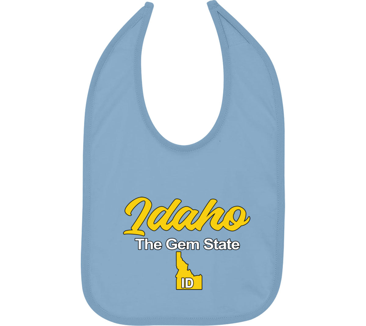 Idaho The Gem State Baby Bib
