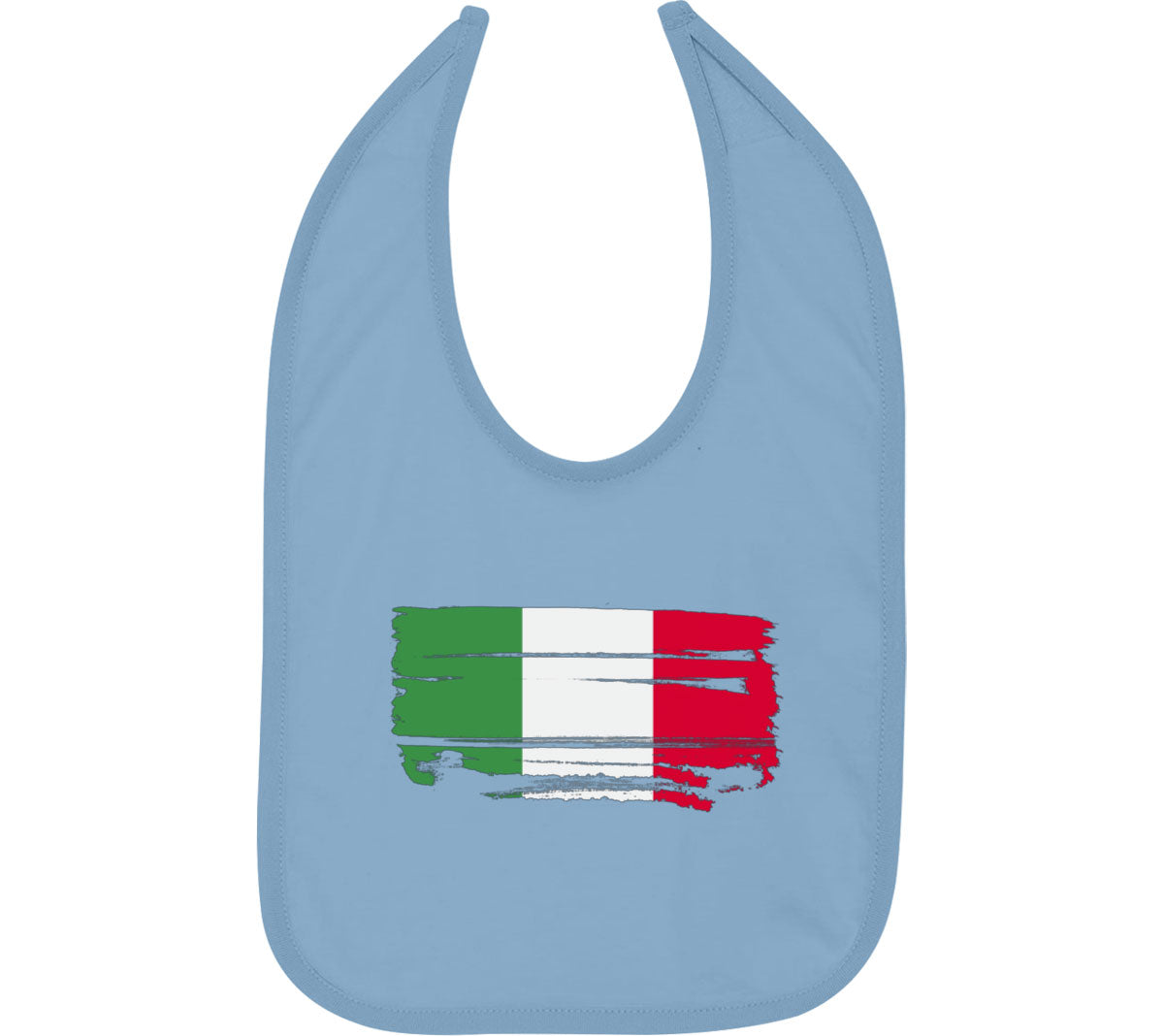 Italy Flag Baby Bib