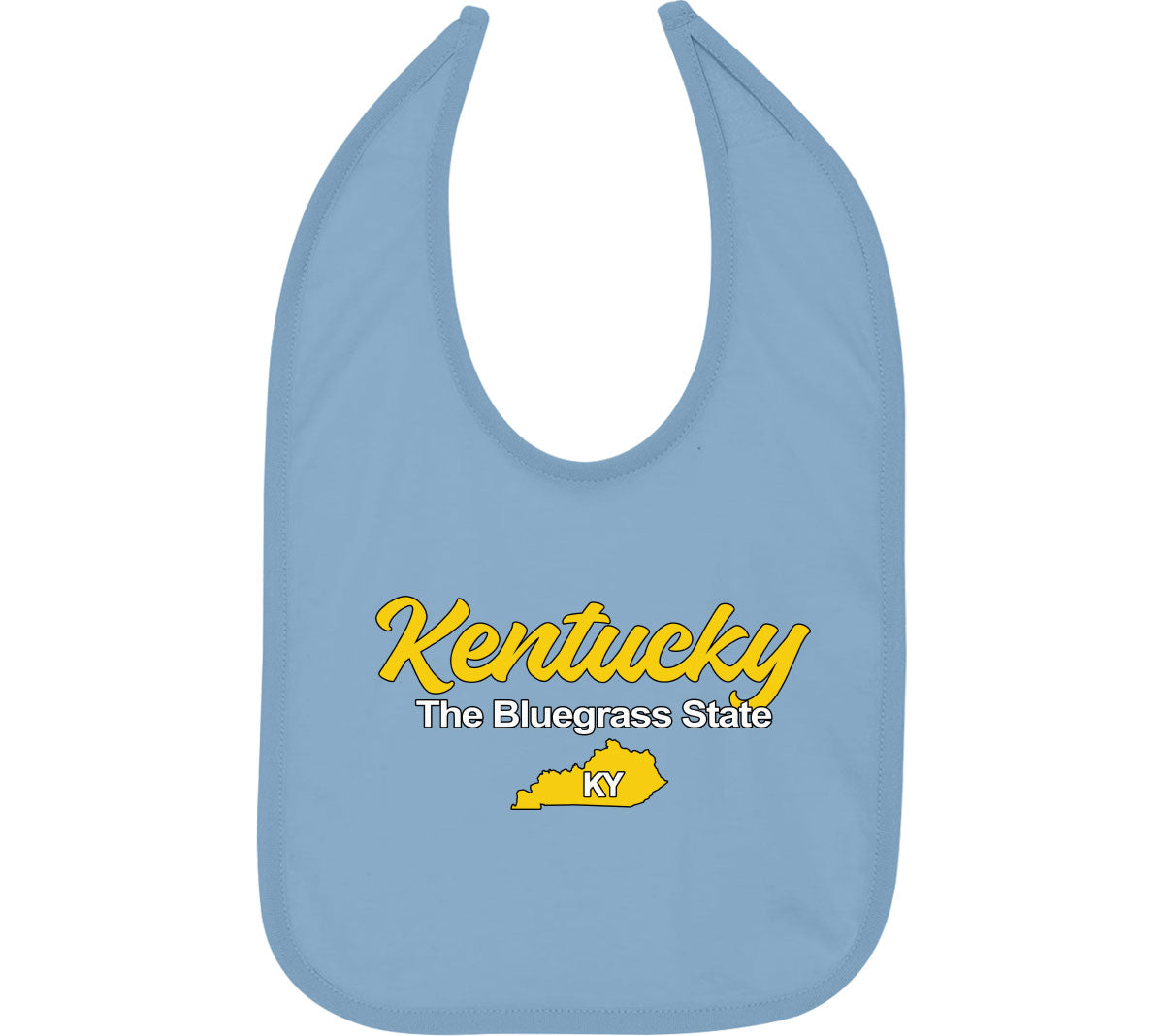 Kentucky The Bluegrass State Baby Bib