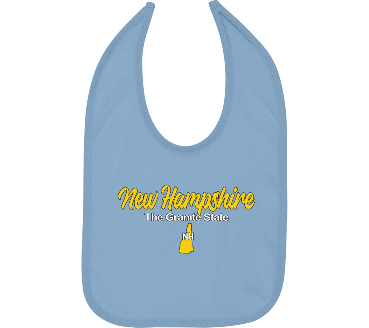 New Hampshire The Granite State Baby Bib