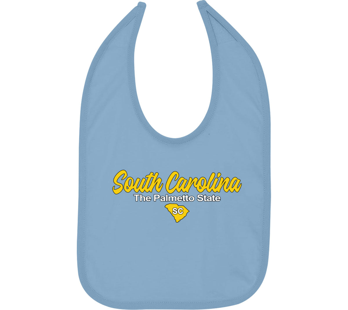 South Carolina The Palmetto State Baby Bib