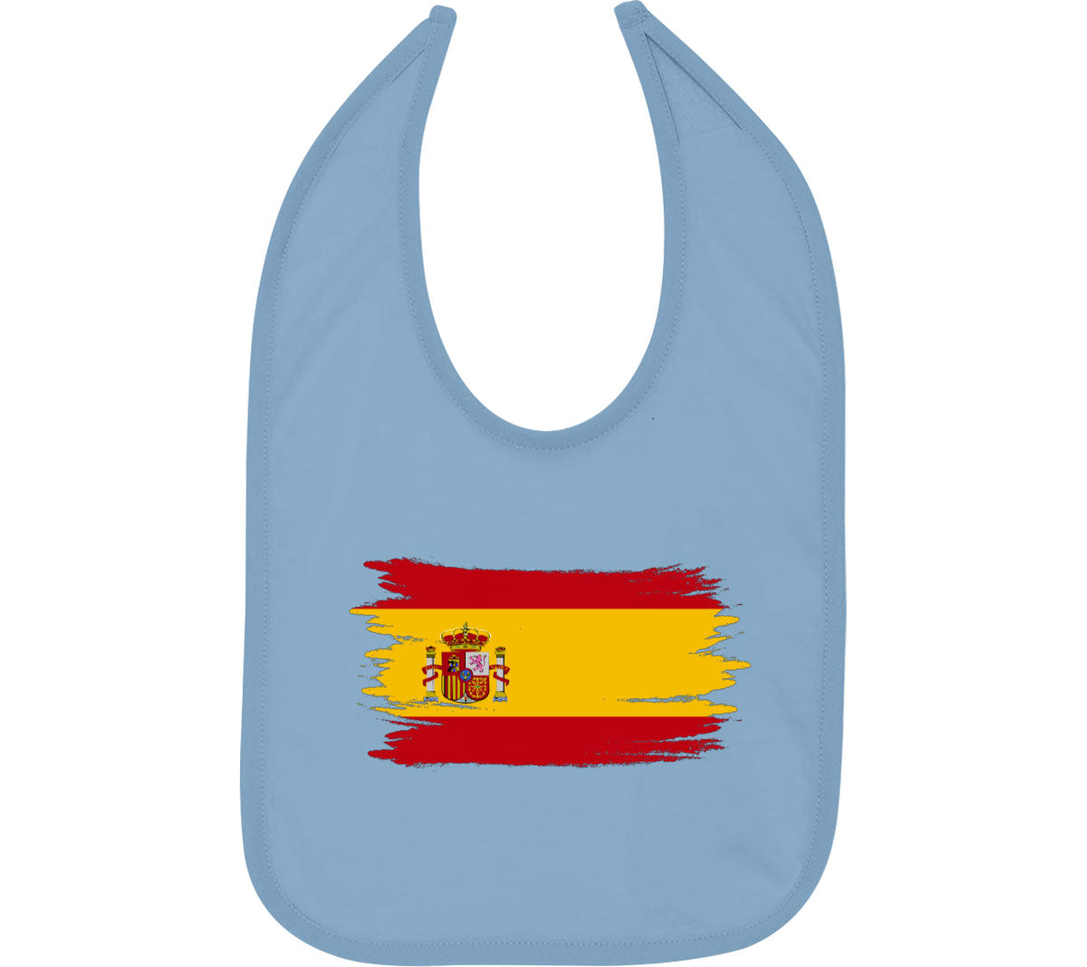 Spain Flag Baby Bib
