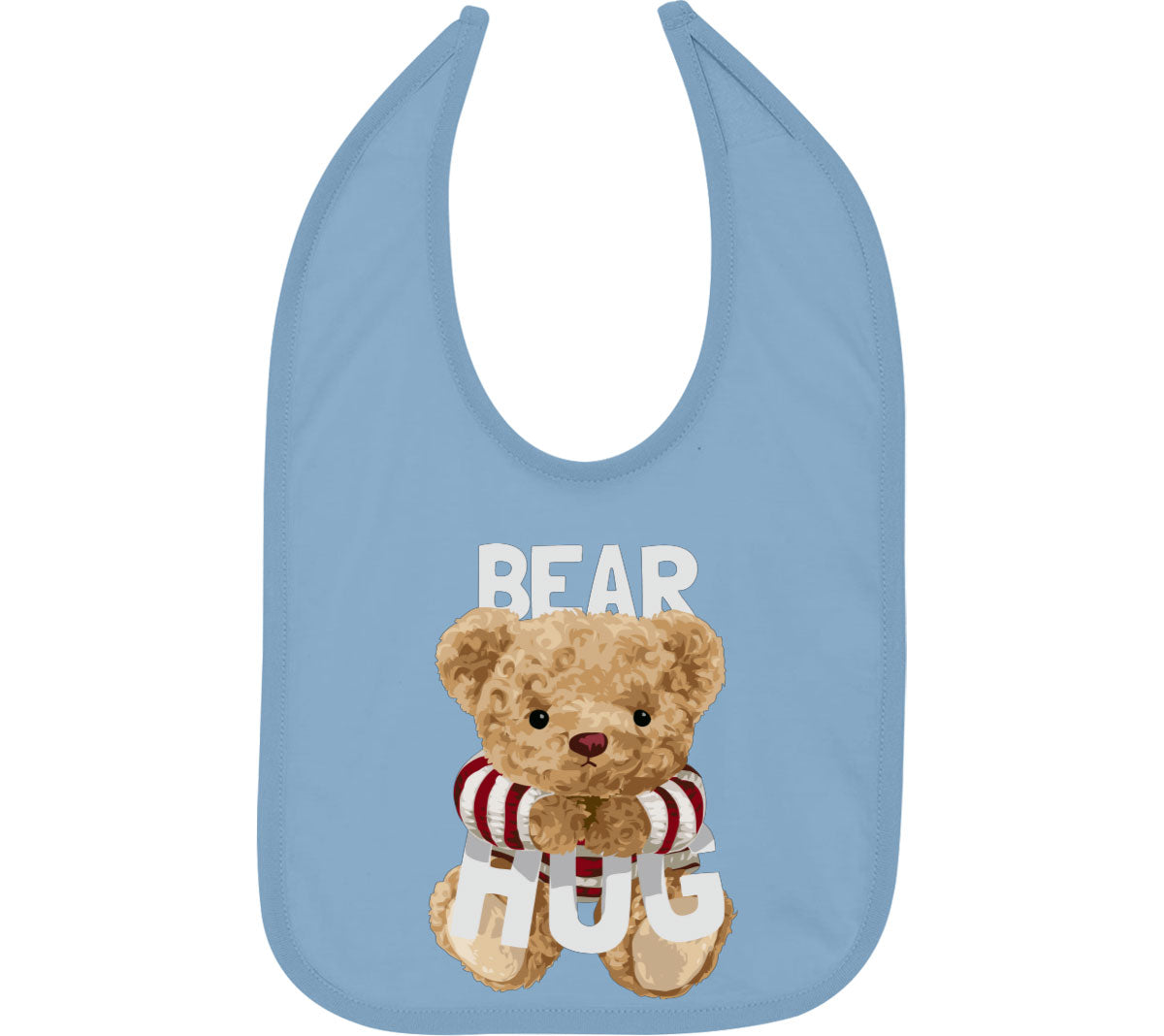 Teddy Bear Hug Baby Bib