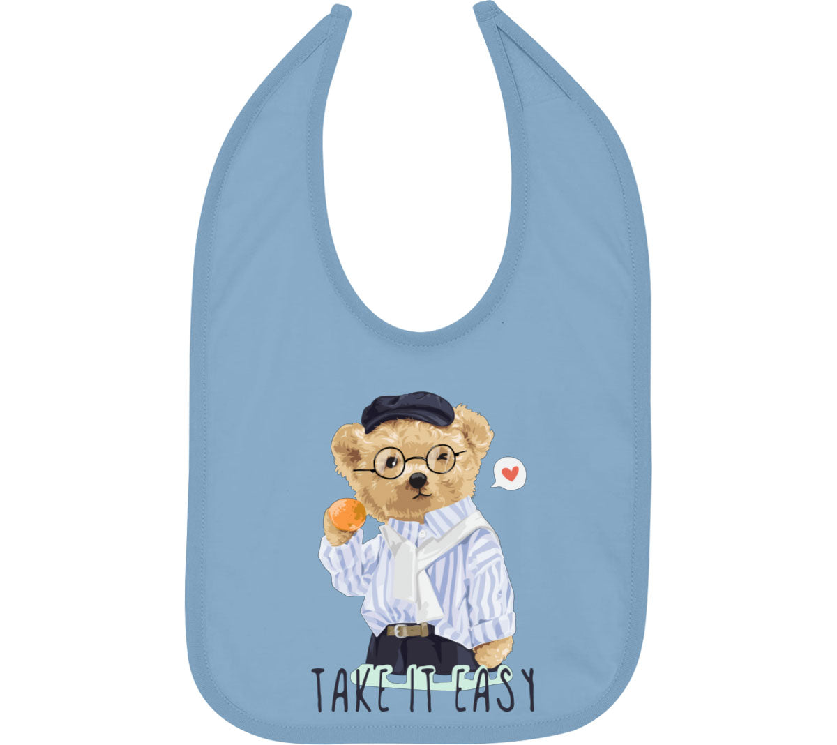 Teddy Bear Take It Baby Bib