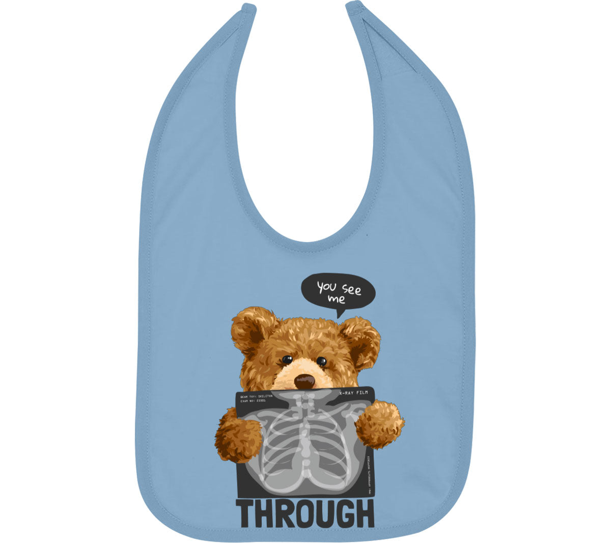 Teddy Bear XRay Baby Bib