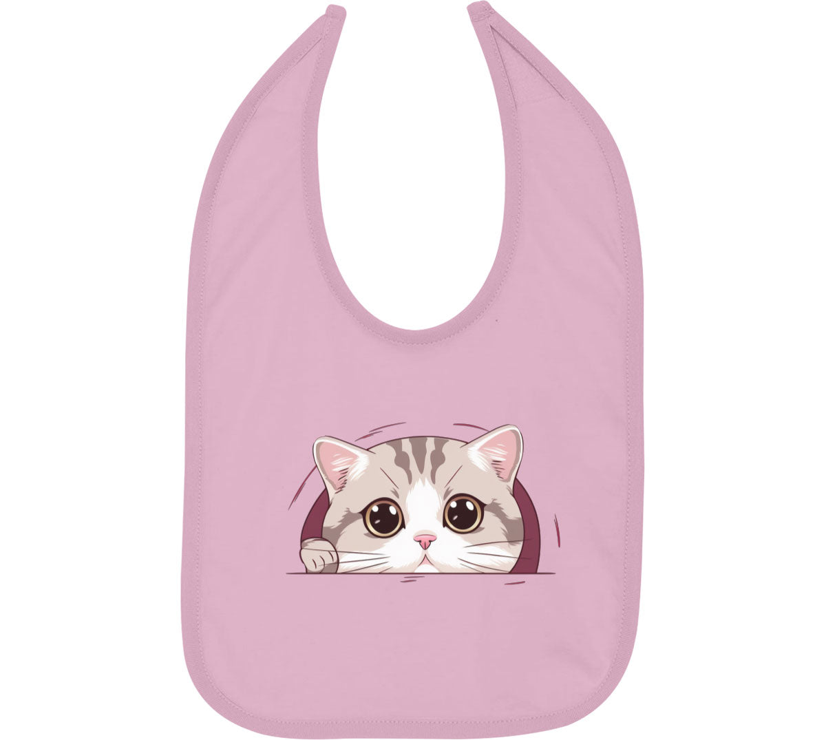 Cute American Cat Baby Bib