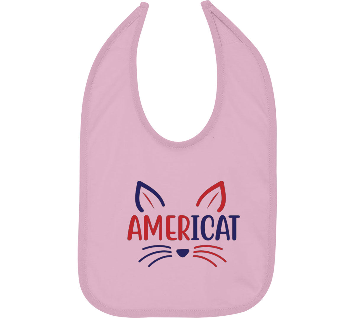 Americat Cat Baby Bib