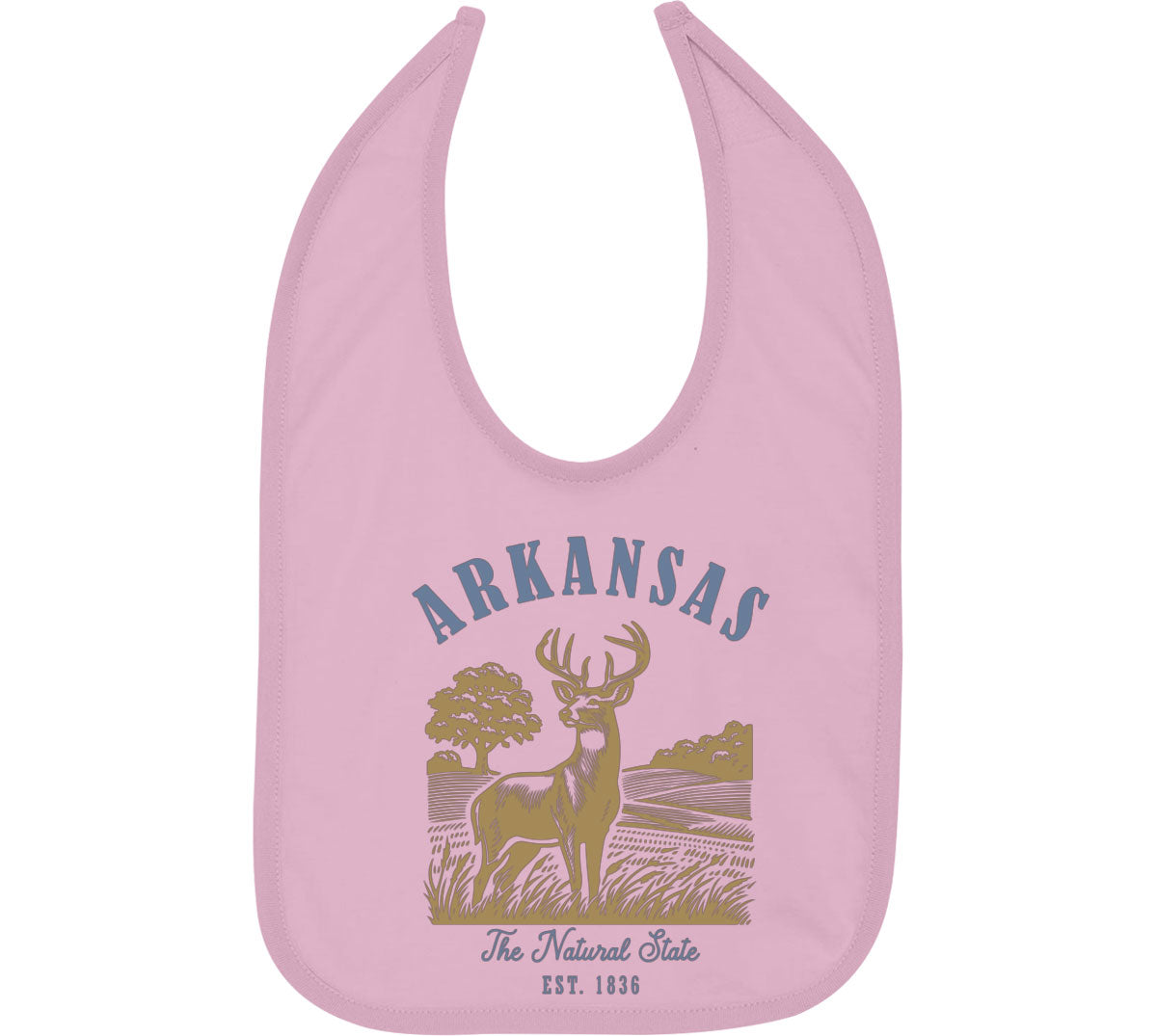 Arkansas State Vintage Baby Bib