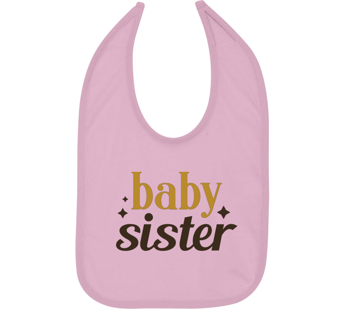 Baby Sister Baby Bib